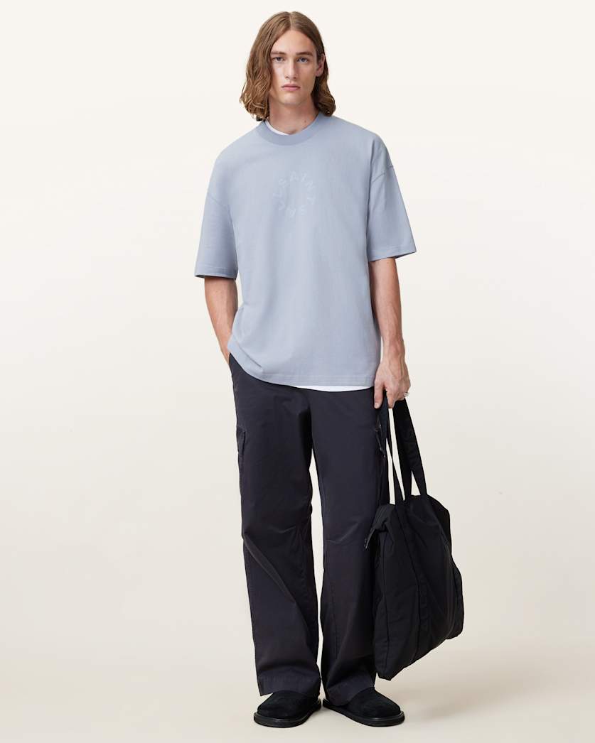 Tierra Oversized Crew Neck Logo T-Shirt