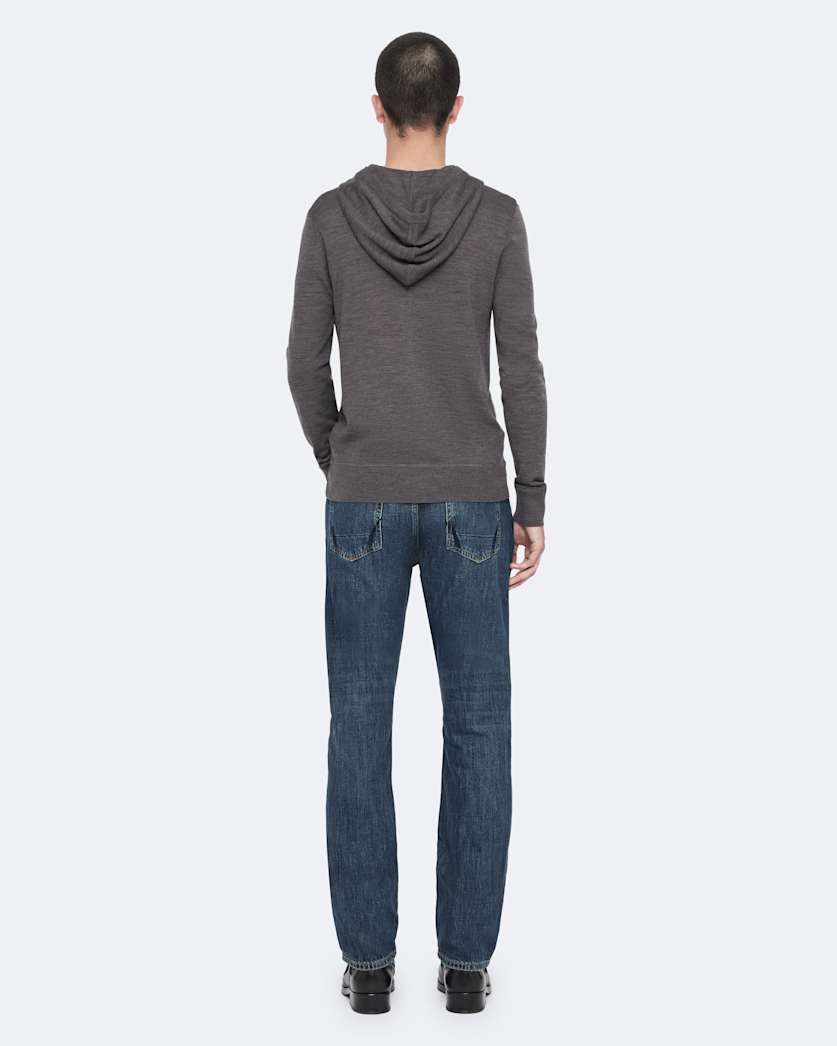 Slim-Fit Straight-Leg Jeans