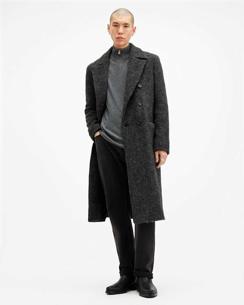 Kilburn Zip Funnel Neck Ramskull Jumper