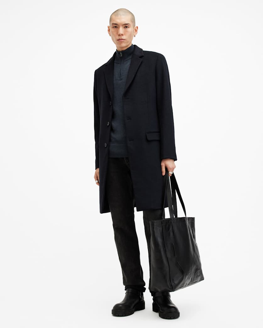 Kilburn Zip Funnel Neck Ramskull Jumper