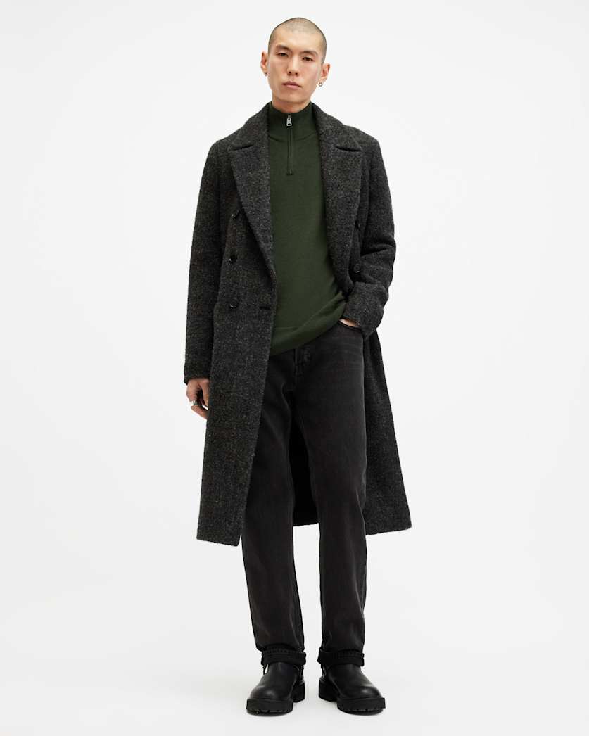 Kilburn Zip Funnel Neck Ramskull Jumper