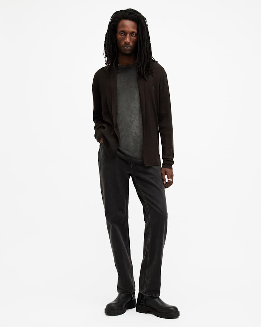 Mode Merino Ramskull Open Cardigan