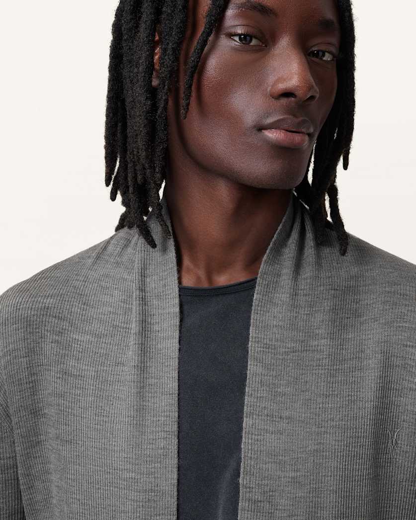 Mode Merino Ramskull Open Cardigan