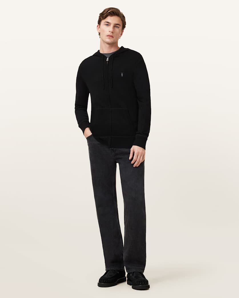 Mode Merino Zip Up Ramskull Hoodie