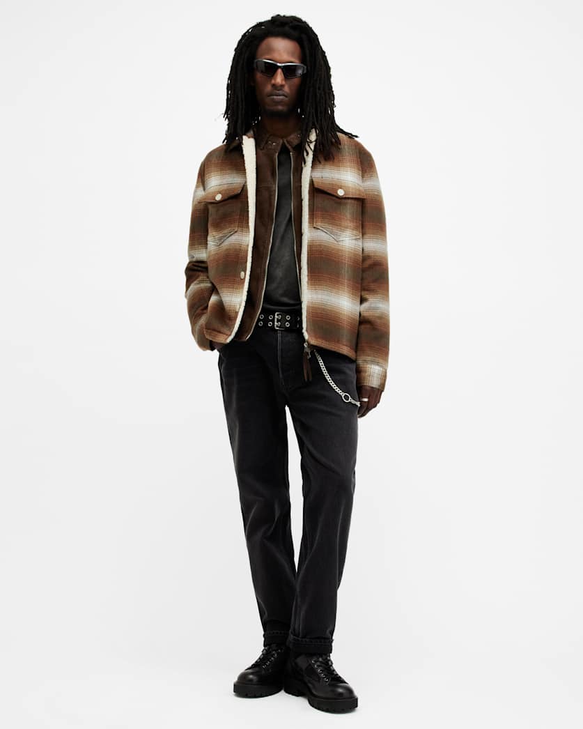 Ormond Checked Sherpa Jacket