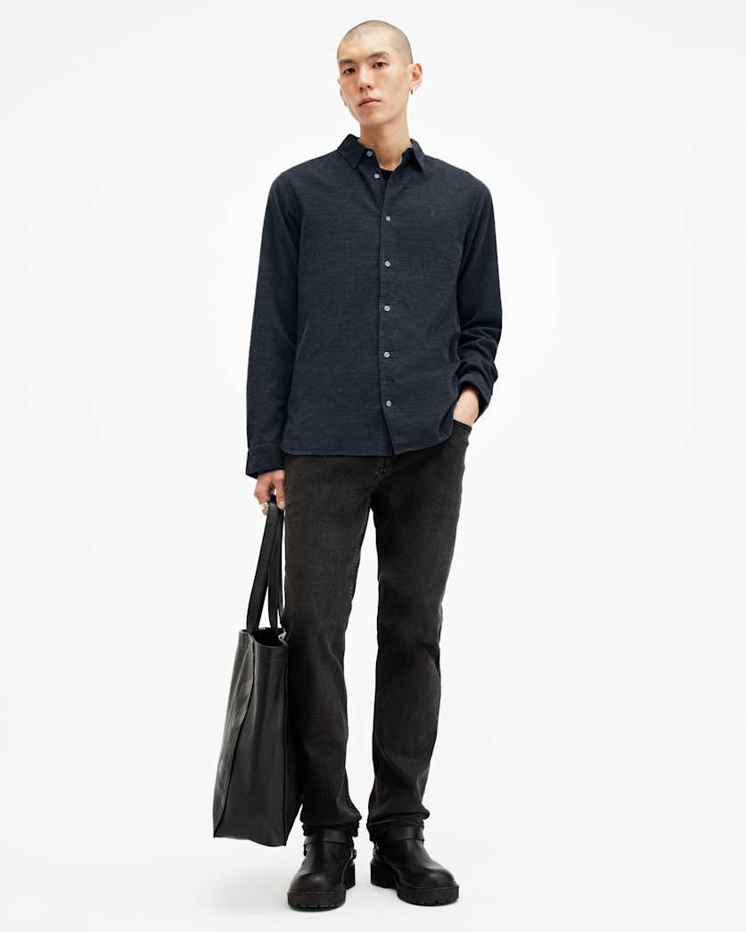 Lorella Textured Ramskull Shirt