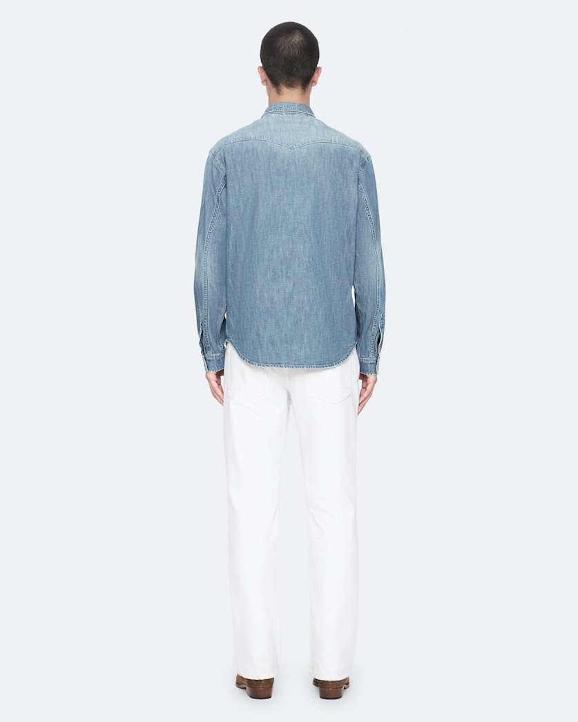 Denim Western shirt