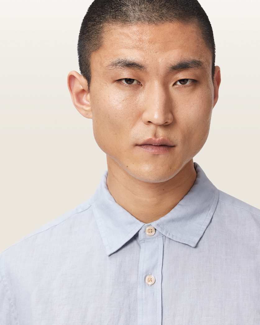 Loom Long Sleeve Linen Shirt