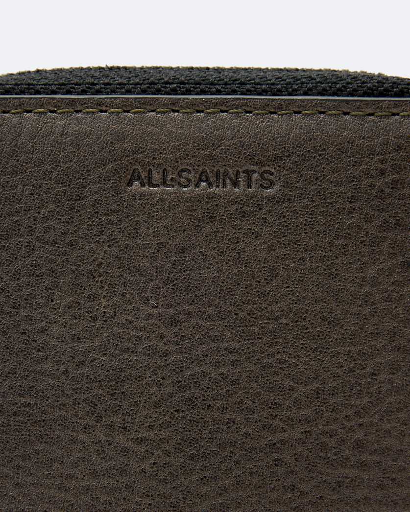 Clymer Zip-Up Leather Wallet