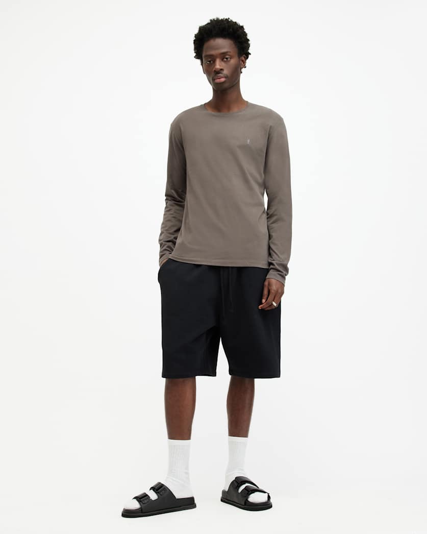 Brace Brushed Cotton Long Sleeve T-Shirt