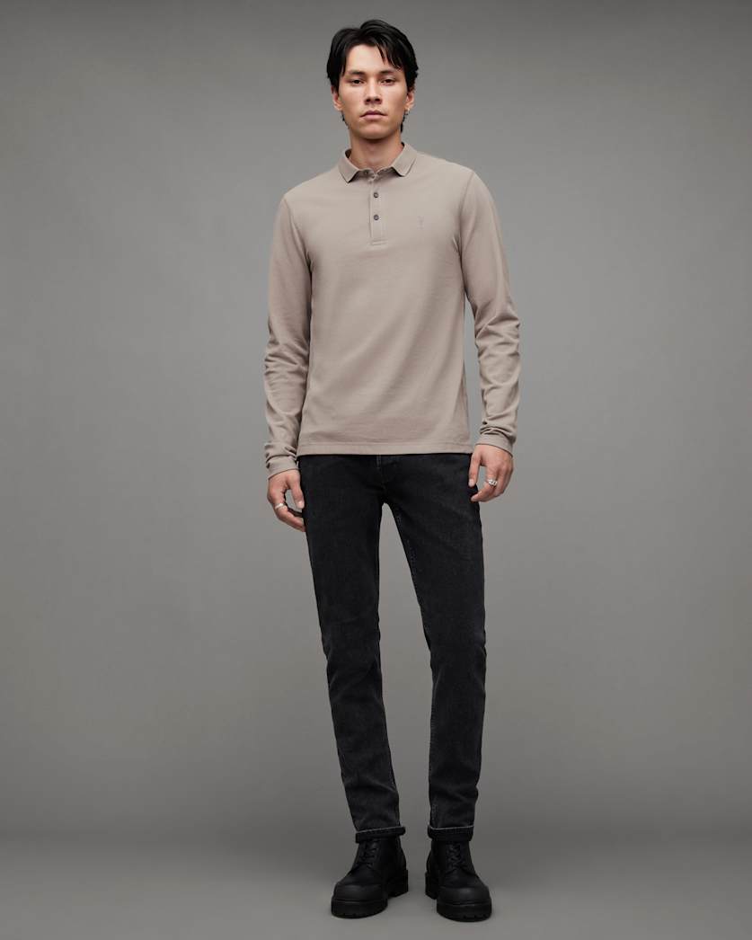 Reform Long Sleeve Polo Shirt
