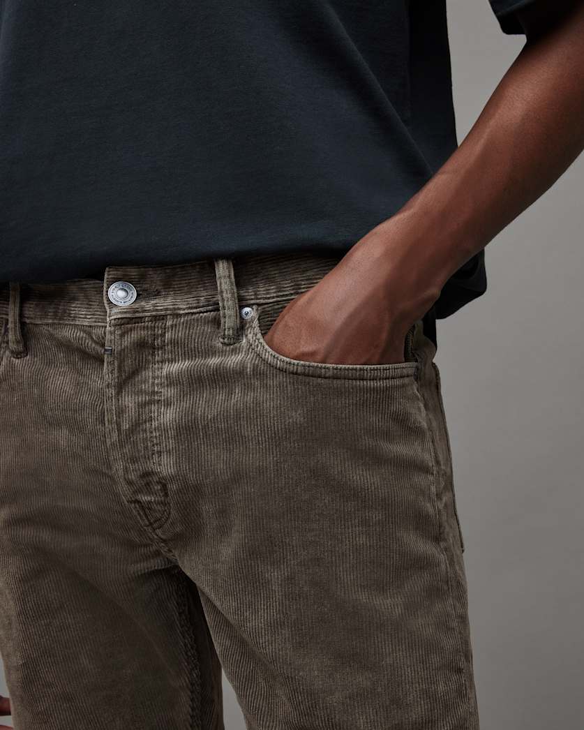 Rex Slim Fit Corduroy Jeans