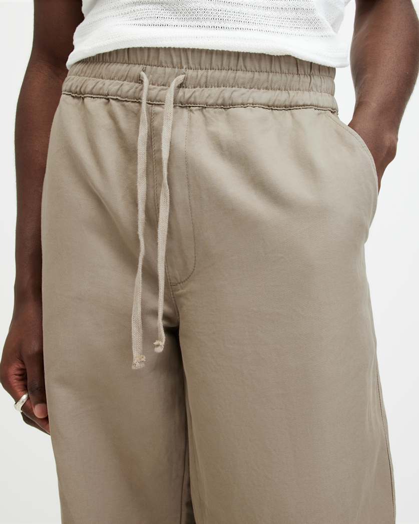 Hanbury Linen Blend Relaxed Fit Trousers