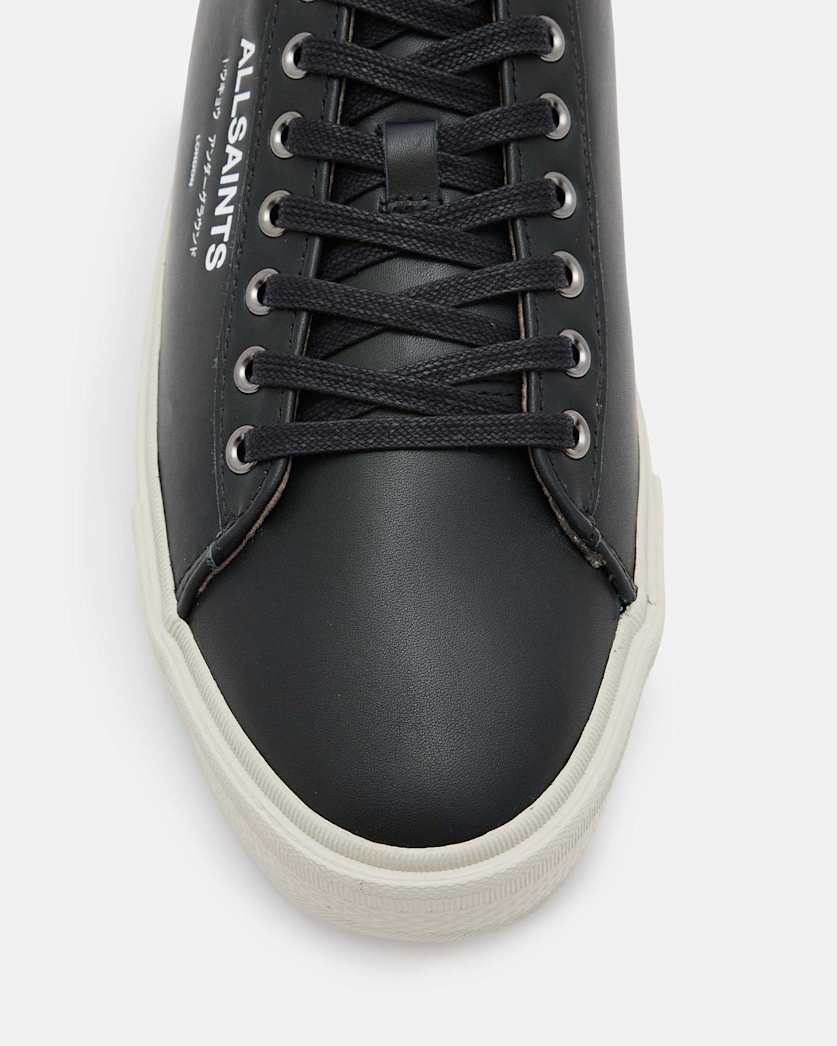Underground Leather Low Top Trainers