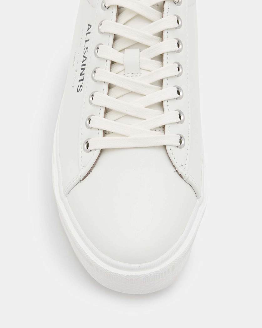 Underground Leather Low Top Trainers