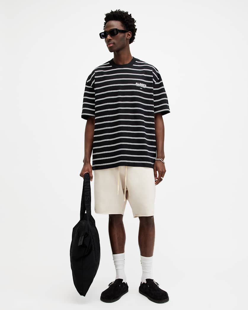 Underground Oversized Striped T-Shirt