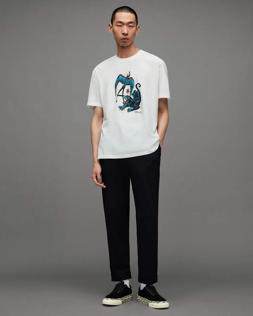 Foe Relaxed Tattoo Crew T-Shirt