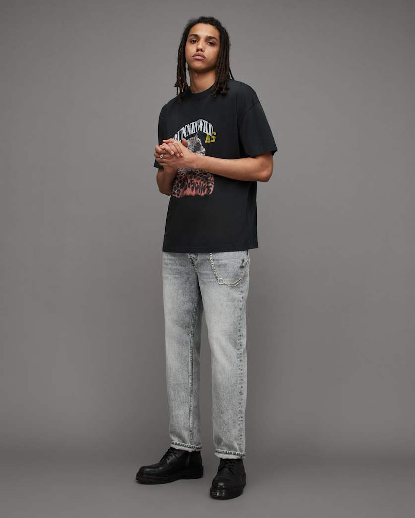 Species Leopard Print Oversized T-Shirt