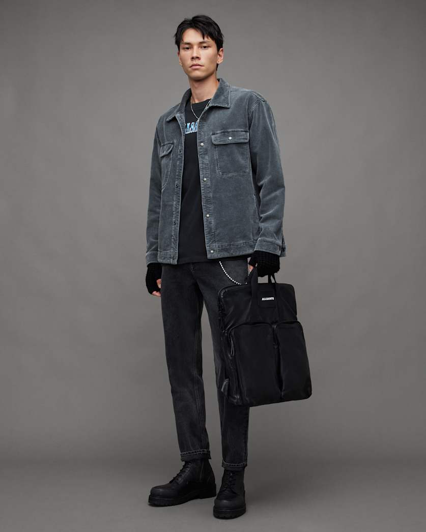 Quasar Graphic Print Oversized Fit T-Shirt