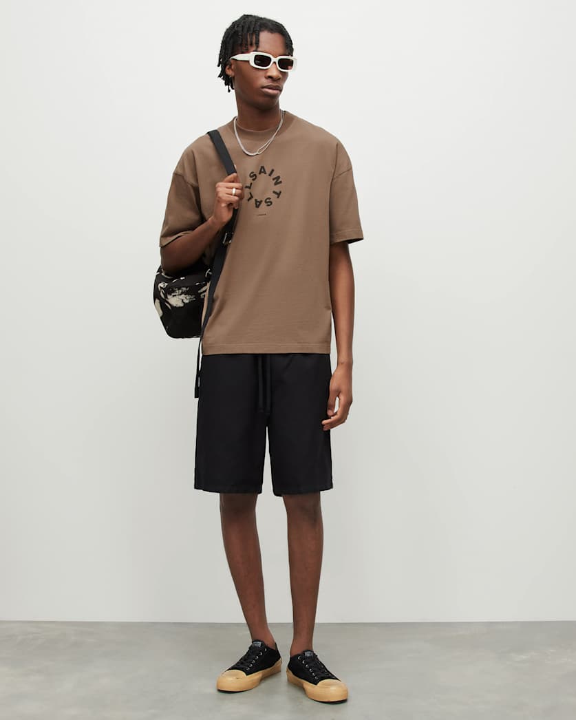 Tierra Oversized Crew Neck Logo T-Shirt