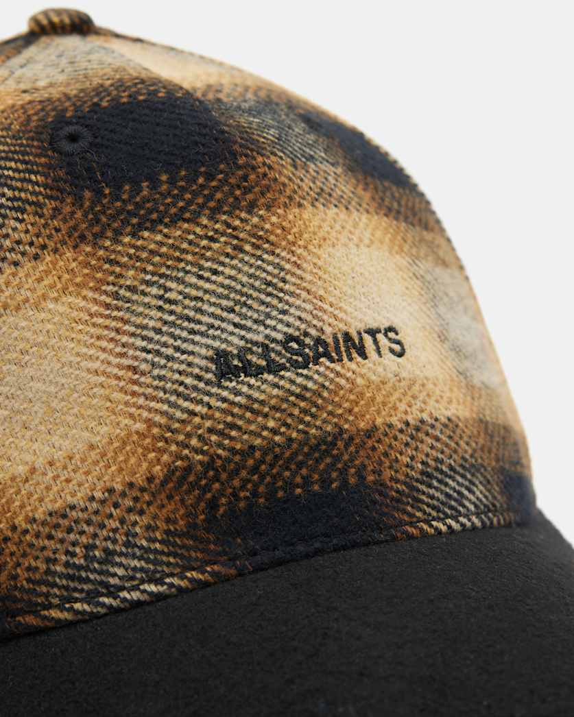 Telesto Checked Baseball Cap