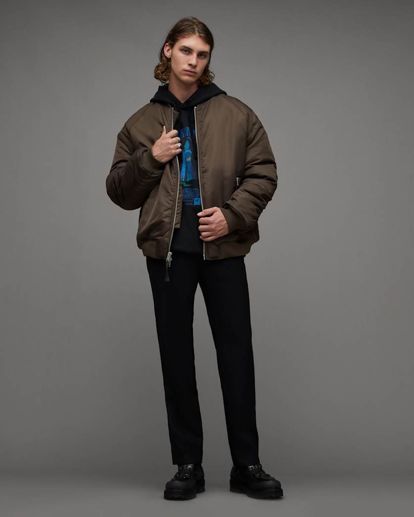 Akio 2-In-1 Recycled Quilt Bomber Jacket