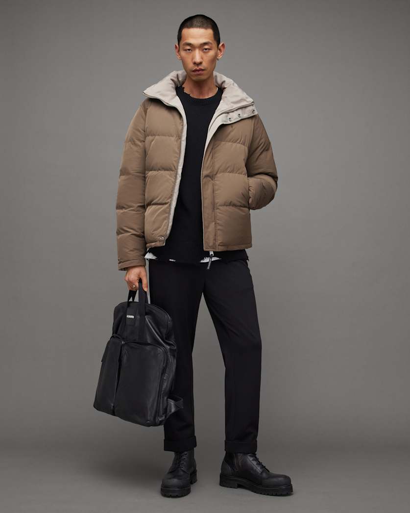 Novern Reversible Funnel Neck Jacket