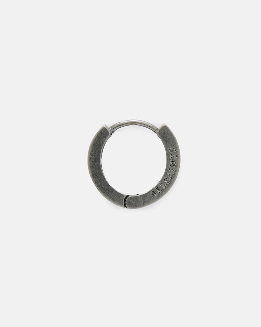 Reed Sterling Silver Hoop Earring