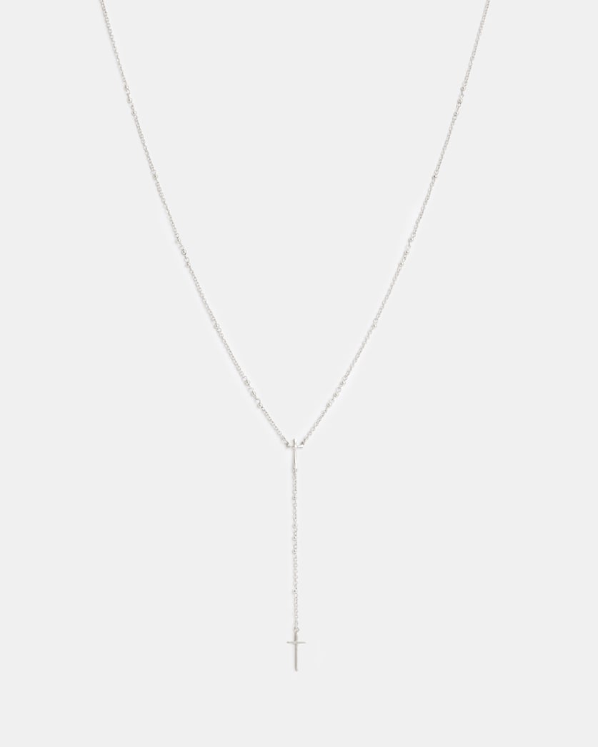 Saif Rosary Sterling Silver Necklace