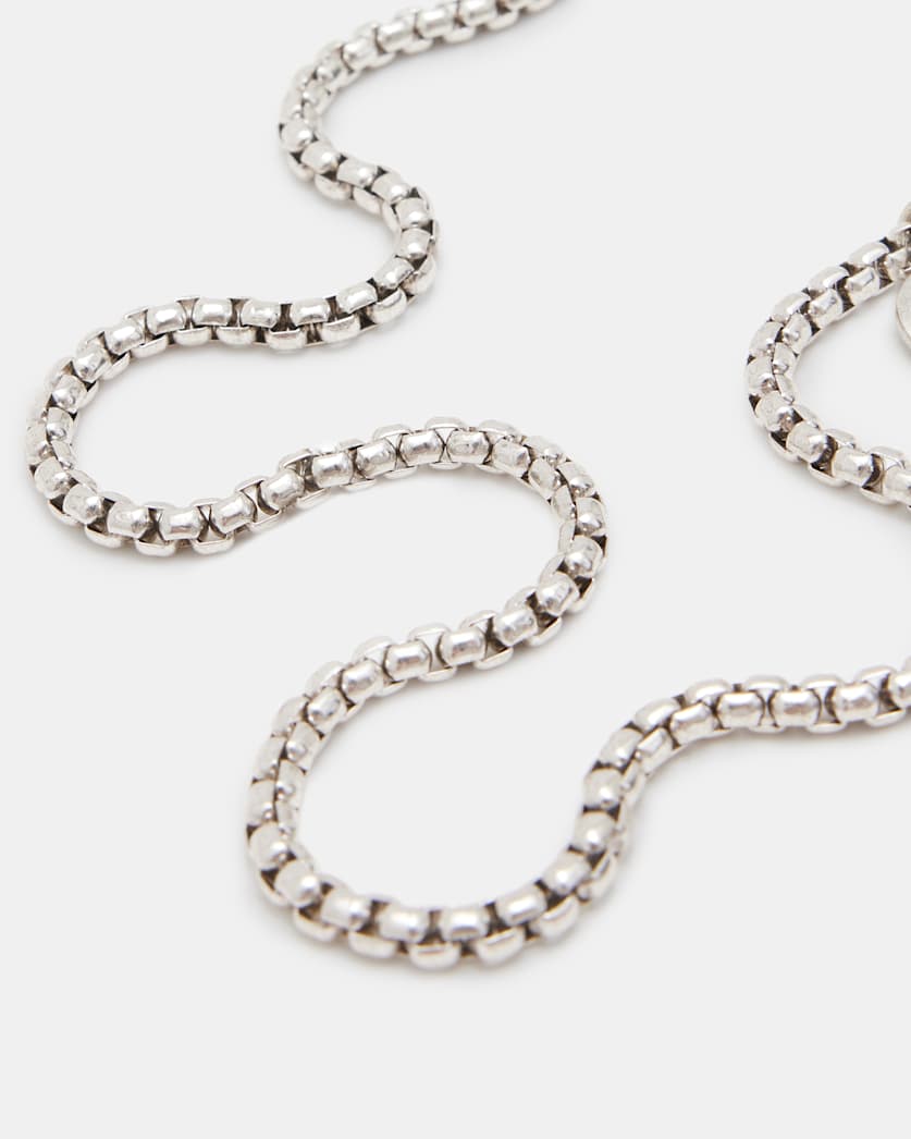 Lyan Sterling Silver Box Necklace