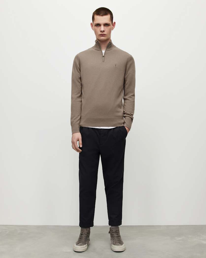 Kilburn Zip Funnel Neck Jumper