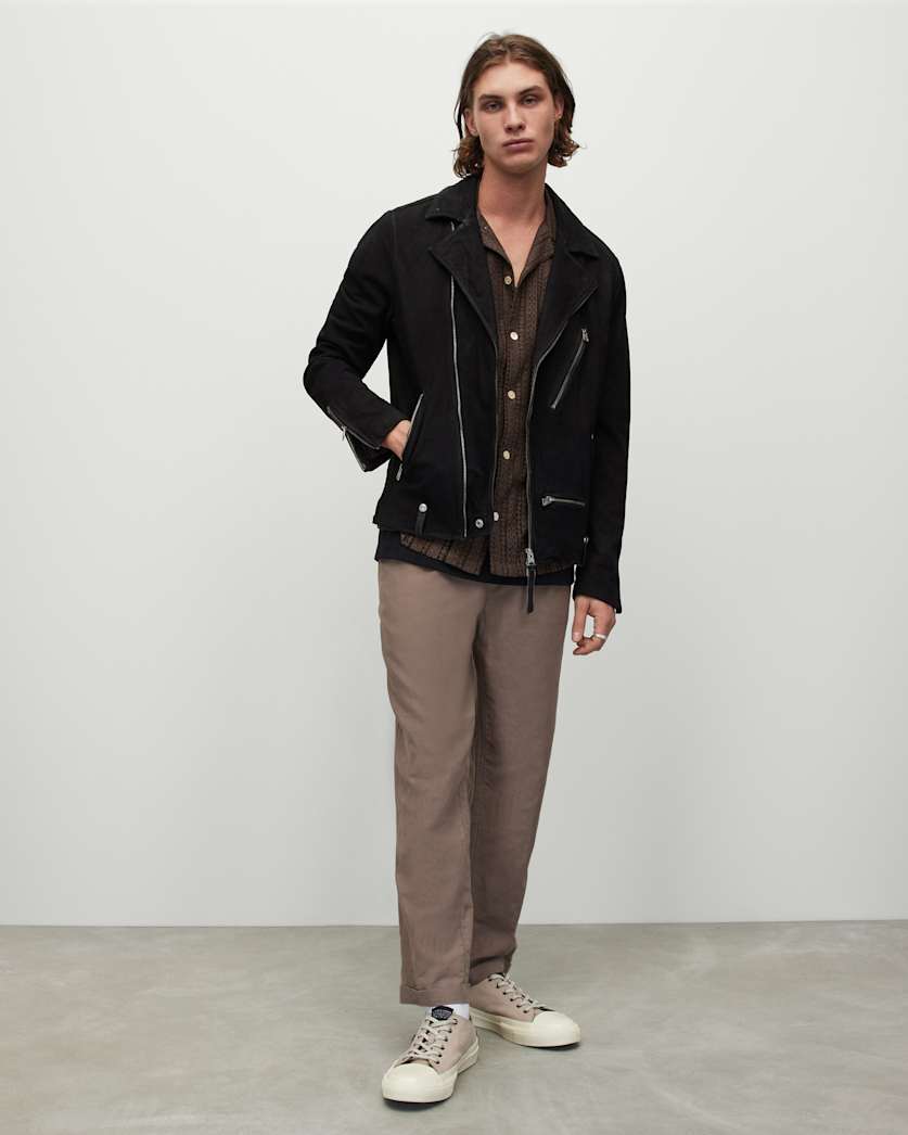 Iro Suede Biker Jacket