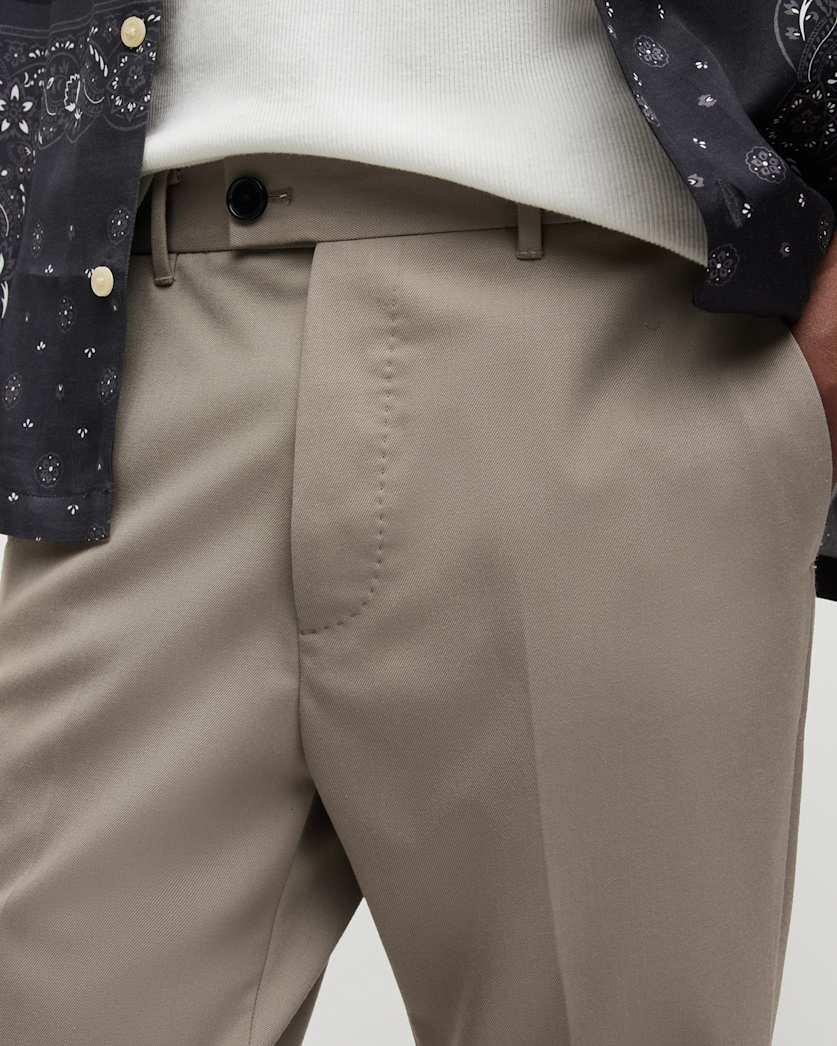 Capulet Mid-Rise Cropped Taper Trousers