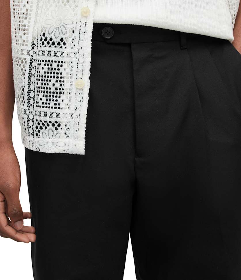 Tallis Cropped Slim Trousers