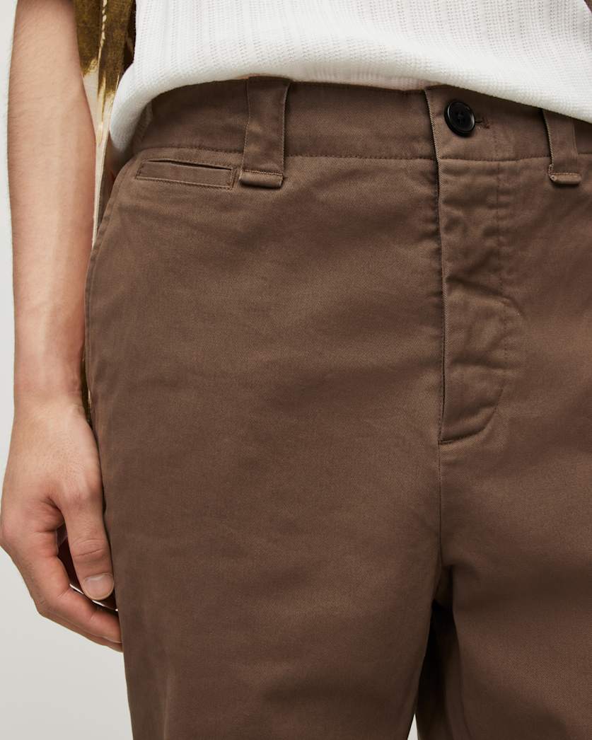 Verne Slim Fit Stretch Chino Trousers