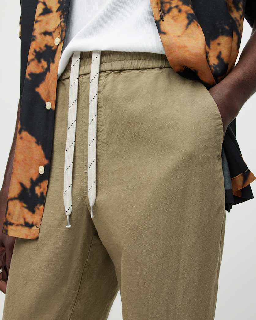 Porto Cropped Slim Trousers