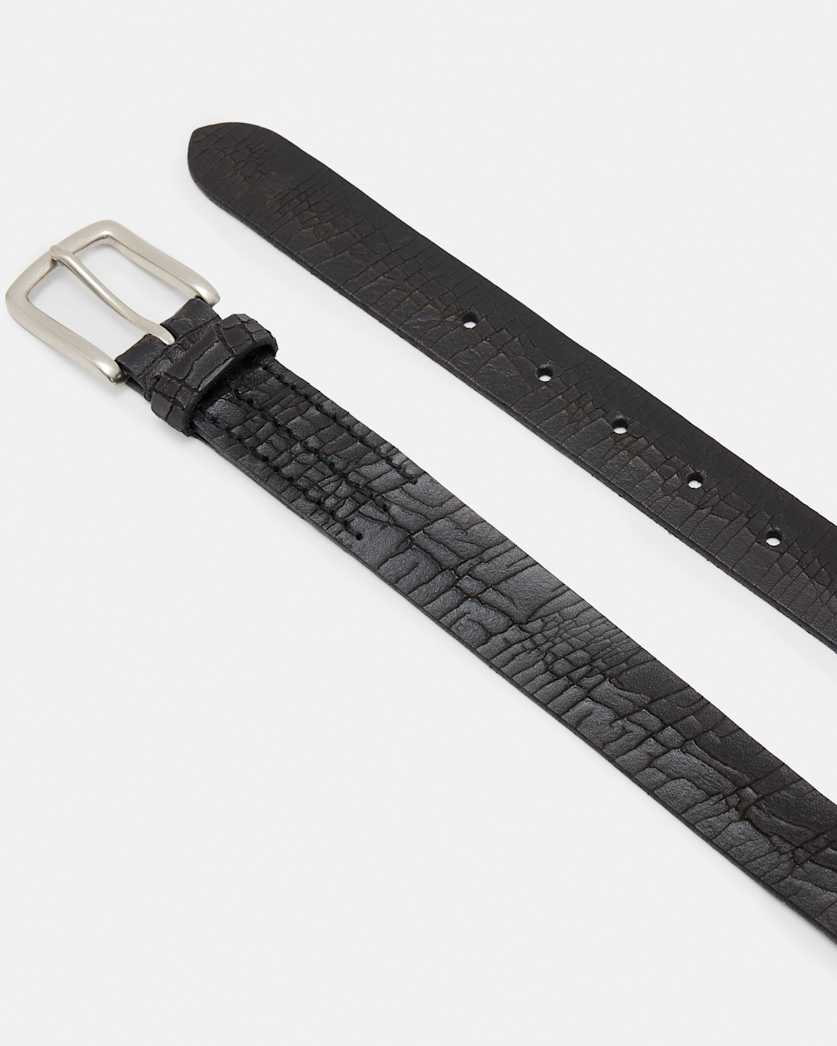 Trevor Textured Leather Belt