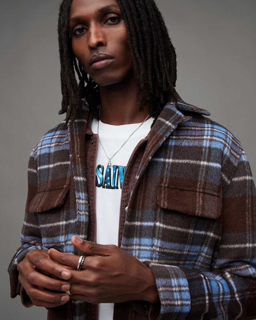 Triton Recycled Checked Overshirt