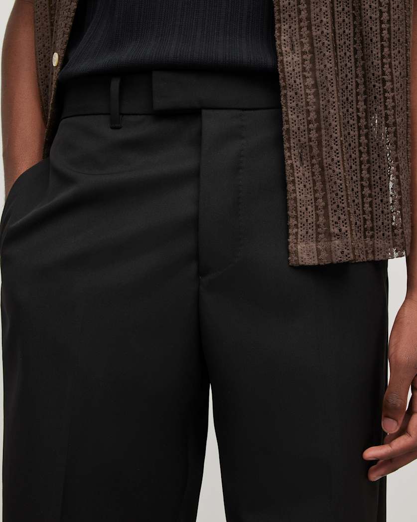 Lago Straight Raw Hem Shorts