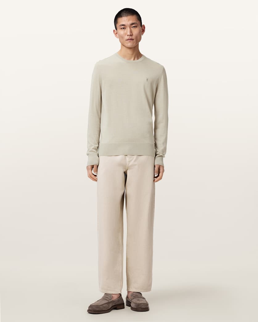 Mode Merino Crew Neck Ramskull Jumper