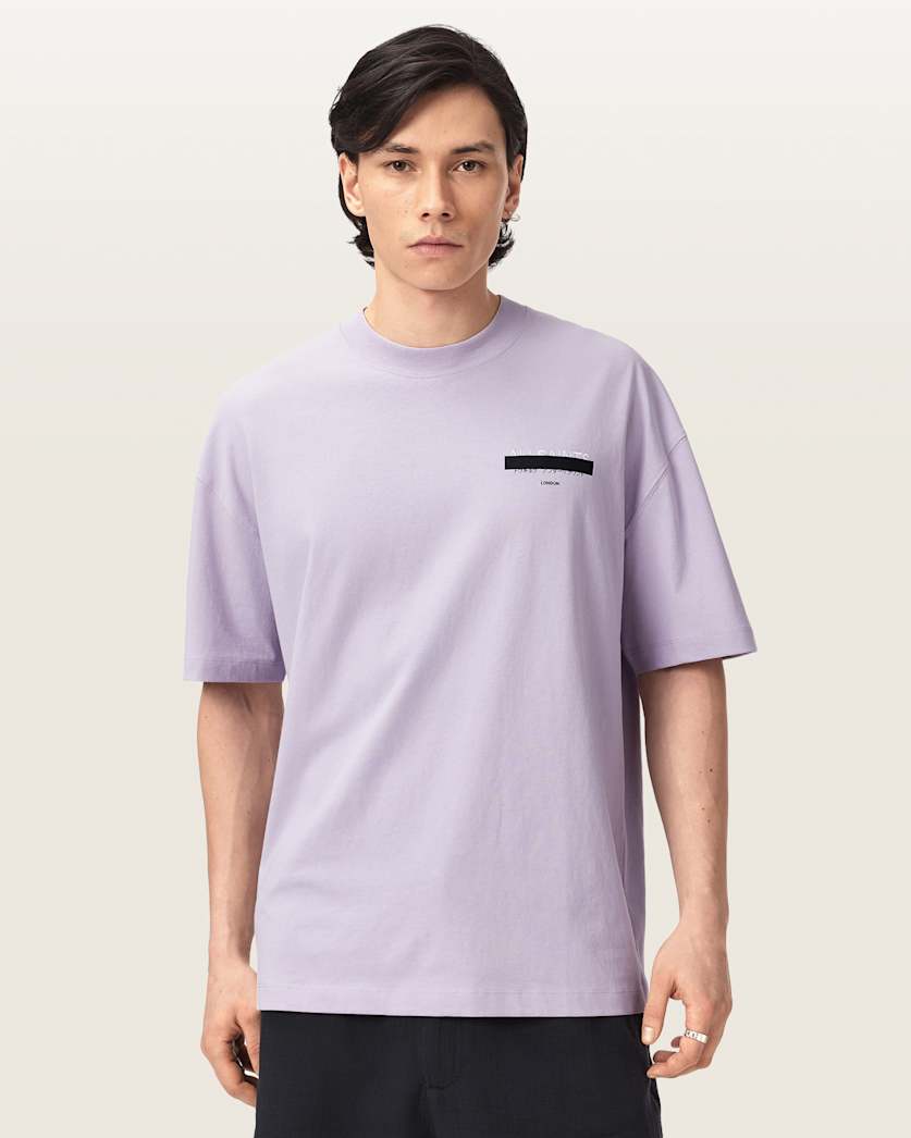 Redact Oversized Embroidered Logo T-Shirt