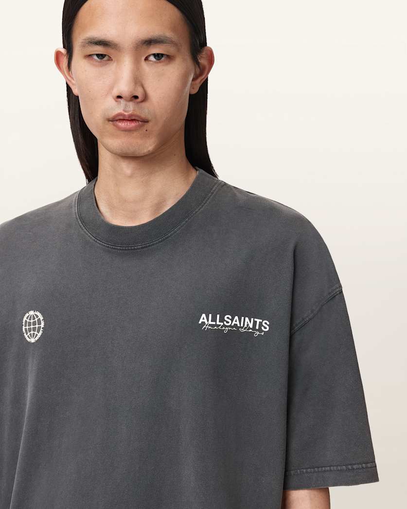 Emblem Short Sleeve Cotton T-Shirt