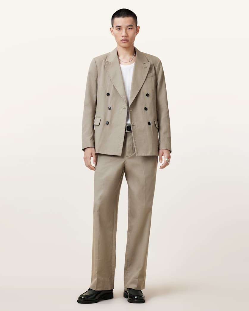 Newton Double Breasted Relaxed Blazer