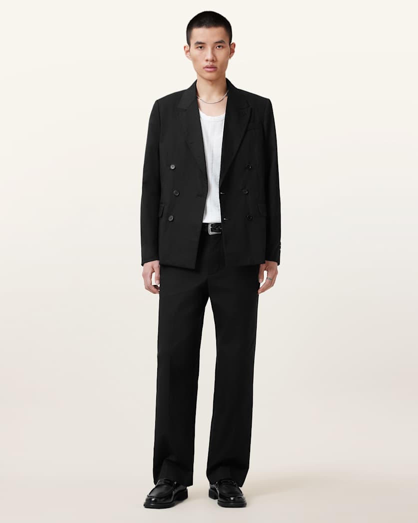 Newton Double Breasted Relaxed Blazer