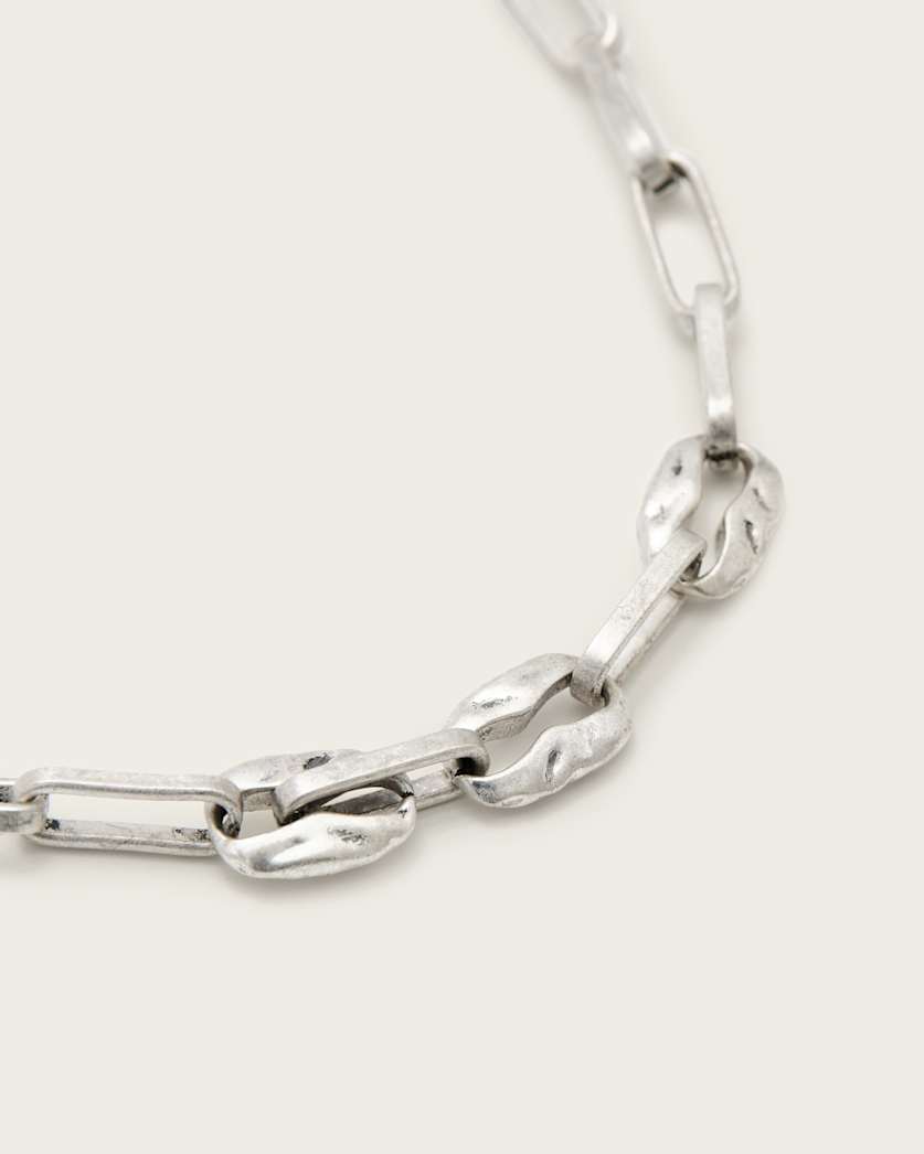 Lucas Sterling Silver Chain Necklace
