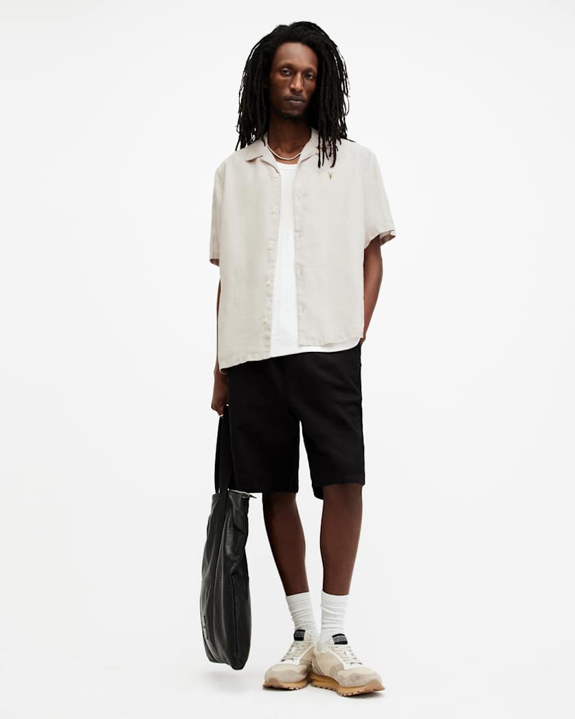 Audley Hemp Relaxed Fit Ramskull Shirt