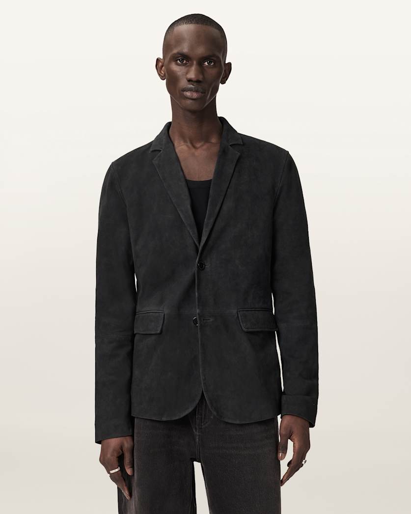 Monet Waxed Suede Blazer