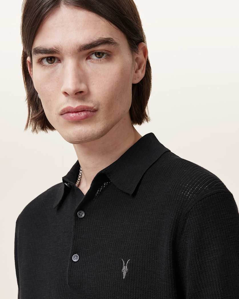 Aubrey Ramskull Short Sleeve Polo Shirt