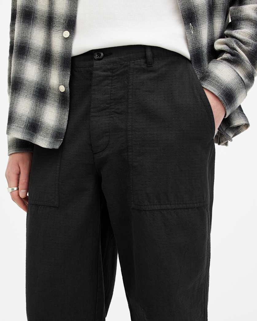 Creek Relaxed Fit Mid Rise Trousers
