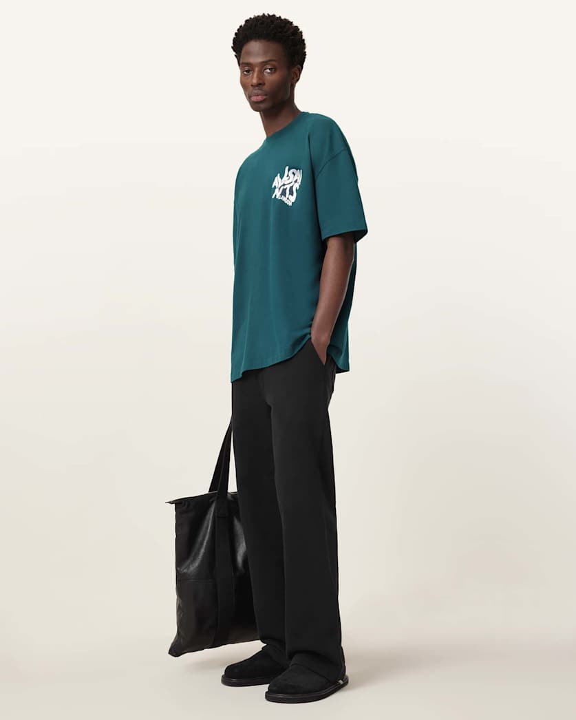 Orlando Logo Print Oversized T-Shirt